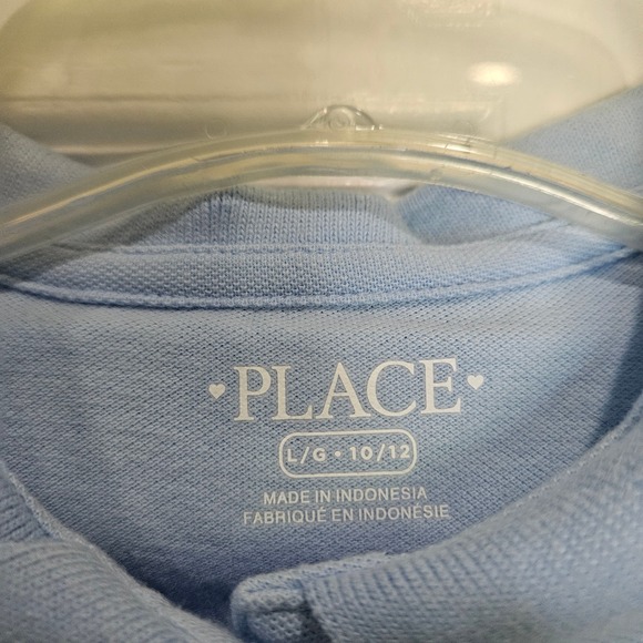 2 Pack The Children's Place Girl's‎ Large (10/12) Blue SS Uniform Polo Dresses - Picture 4 of 6